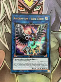 DUOV-EN005 Raidraptor - Wise Strix Ultra Rare 1st Edition NM Yugioh Card - Image 1