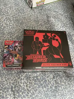 Pokemon TCG Scarlet & Violet Destined Rivals Elite Trainer Box + Booster Bundle - Image 1