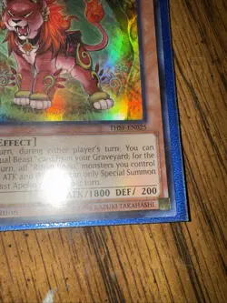SPTR-JP025 - Yugioh - Japanese - Spiritual Beast Apelio - N-Parallel - Image 3