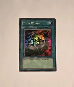 Yugioh Toon World Super Rare MRL-076 Unlimited MP - Image 1