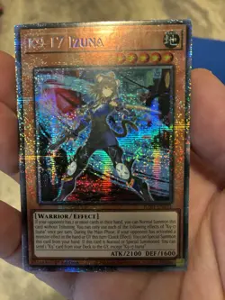 Yugioh! TCG - K9-17 Izuna - Starlight Rare - Justice Hunters - JUSH-EN031 - 1st - Image 1