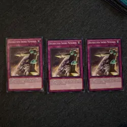 Destruction Sword Memories (3x) TDIL-EN075 Common 1st Edition NM Yugioh - Image 1