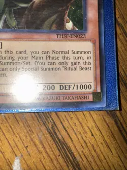 Yugioh Ritual Beast Tamer Elder Secret Rare RA03 - Image 3