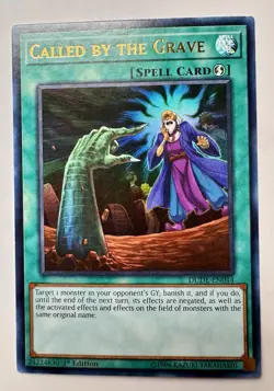 Yugioh! LP Called by the Grave - DUDE-EN044 - Ultra Rare - 1st Edition Lightly P - Image 1