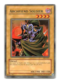 Archfiend Soldier - DCR-057 Rare - YuGiOh-LP - Image 1