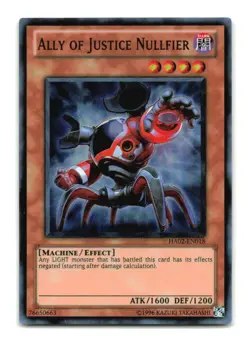 Ally of Justice Nullfier - HA02-EN018 Super Rare - YuGiOh-LP - Image 1