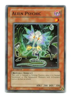 Alien Psychic - STON-EN031 1st Edition - YuGiOh-LP - Image 1