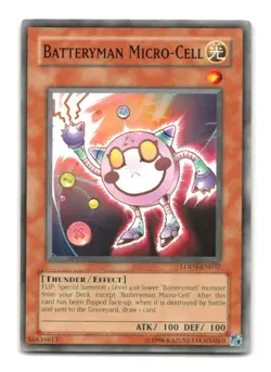 Batteryman Micro-Cell - LODT-EN032 - YuGiOh-LP - Image 1