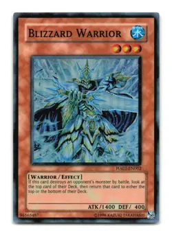 Blizzard Warrior - HA01-EN002 Super Rare - YuGiOh-LP - Image 1