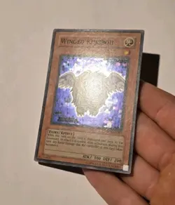 Yugioh Winged Kuriboh TLM-EN005 Super Rare LP - Image 3