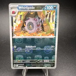 Whirlipede 055/086 Black Bolt Masterball Reverse Holo Pokemon Card - English - Image 1