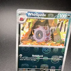 Whirlipede 055/086 Black Bolt Masterball Reverse Holo Pokemon Card - English - Image 3