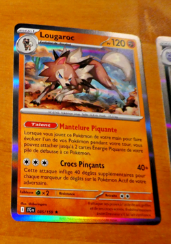 POKEMON AVENTURES ENSEMBLE CARD HOLO CARTE 085/159 JTG FR EV09 MINT 2025 - Image 1