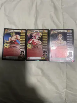 Broly the Calm Level 1-3 Movie Promo Card Set Dragon Ball Z Score - Image 1