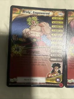 Broly the Calm Level 1-3 Movie Promo Card Set Dragon Ball Z Score - Image 4