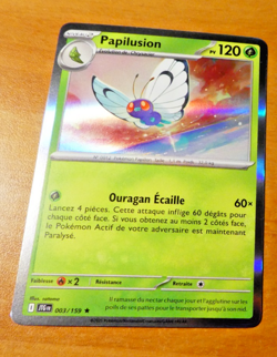 POKEMON AVENTURES ENSEMBLE CARD HOLO CARTE 003/159 JTG FR EV09 MINT 2025 - Image 1