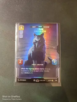 Star Wars Unlimited LotF Prestige Foil Card LOF1088 Dume - Image 1
