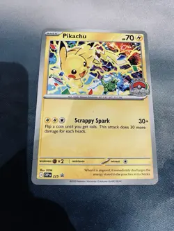 Pokemon Pikachu world Championship 2025 Promo Card SVP 225 - Image 1