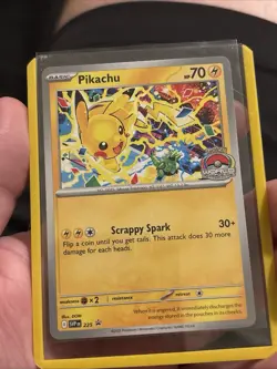 Pokemon Pikachu world Championship 2025 Promo Card SVP 225 - Image 1