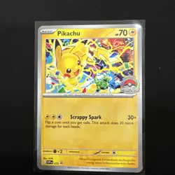 Pokemon Pikachu world Championship 2025 Promo Card SVP 225 - Image 1
