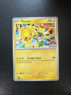 Pokemon Pikachu world Championship 2025 Promo Card SVP 225 - Image 1