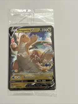 Dragonite V SWSH235 SWSH: Sword & Shield Promo Card Holo SEALED PROMO Pokemon - Image 1