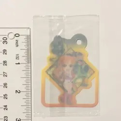 Y1607 Straw Hat Crew Japanese One Piece Gummy Tag Card Sealed Nami Usopp A4 - Image 2