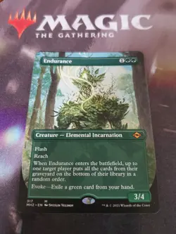 Mtg. Endurance. Borderless. Modern Horizons 2. Pack Fresh - Image 1