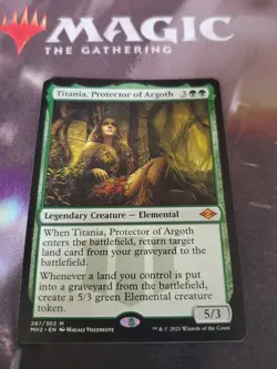 Mtg. Titania, Protector of Argoth. Modern Horizons 2. Pack Fresh - Image 1