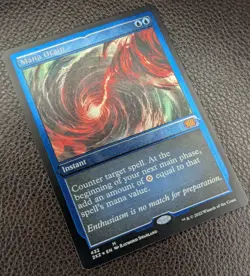 MtG Magic Mana Drain Foil Etched Mythic Rare 2X2 #432 Double Masters 2022 x1 - Image 2