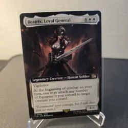 MTG Beatrix, Loyal General 426 Extended Art Regular Rare Final Fantasy FIN - Image 1