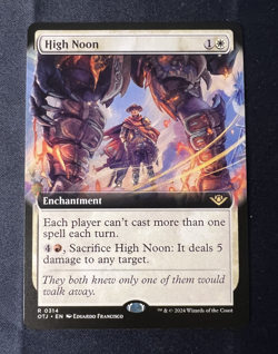 MTG High Noon Extended Art R 0314 Regular Outlaws of Thunder Junction OTJ NM - Image 1