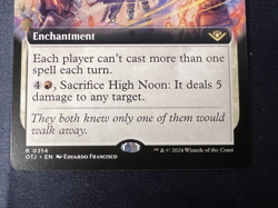 MTG High Noon Extended Art R 0314 Regular Outlaws of Thunder Junction OTJ NM - Image 2