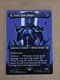 MTG Final Fantasy Cecil, Dark Knight (Borderless) Non-foil R 380 - Image 1