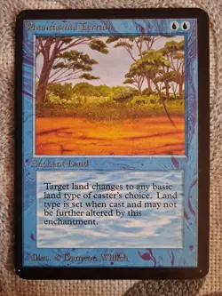 Mtg Alpha Phantasmal Terrain - Image 1