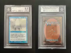 FOIL Gush MERCADIAN MASQUES Mtg NEAR MINT Graded BGS 8.5 BASIC++ (8/9.5/9.5/8.5) - Image 1