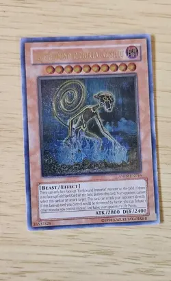 Yugioh Earthbound Immortal Cusillu ANPR-EN016 Ultimate Rare NM - Image 1