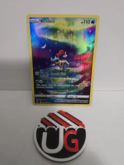Pokemon 2023 Keldeo GG07 Full Art Galarian Gallery Crown Zenith PSA 9 - Image 1