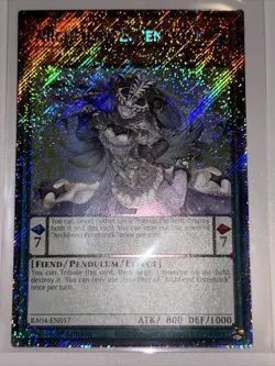 Yugioh! Archfiend Eccentrick - RA04-EN017 - Platinum Secret Rare - 1st Edition - Image 1