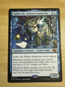 MTG Taeko, the Patient Avalanche (Anime) [Foundations Jumpstart] Near Mint - Image 1