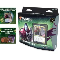 Magic: The Gathering Zendikar Rising Commander Deck - Sneak Attack | 100 Card... - Image 1