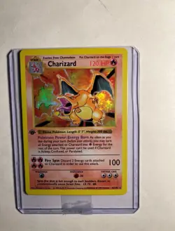 Pokemon Charizard Trading Card 120 HP Holo Rare - Image 1