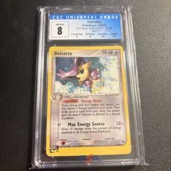 Delcatty CGC 8 Pokemon Card EX Ruby & Sapphire 2003 5/109 - Image 1