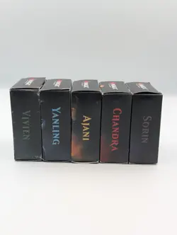 MTG Core Set 2020 Planeswalker Decks Complete Set + 22 Card Lot w/ Sleeves - Image 2