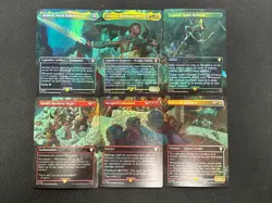 MTG *Aragorn at Helm’s Deep All 6 Card Scene Foil* (NM) Lord of the Rings - Image 1