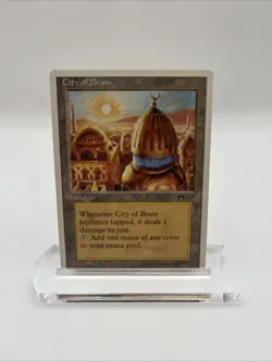 City of Brass Chronicles 1995 Excellent Mtg Magic The Gathering Mark Tedin - Image 1