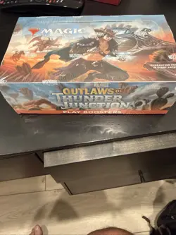Play Booster Box Outlaws of Thunder Junction OTJ MTG / NEW SEALED - Image 1