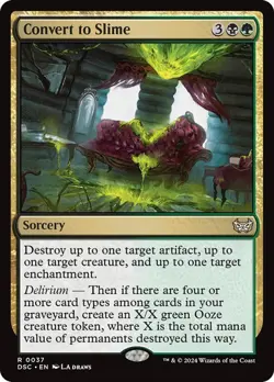 Convert to Slime Commander: Duskmourn: House of Horror MTG MAGIC - Image 1