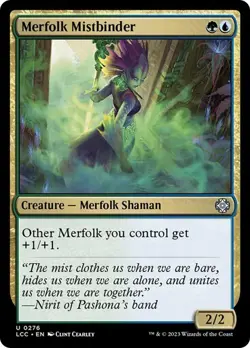 Merfolk Mistbinder Commander: The Lost Caverns of Ixalan MTG Magic - Image 1
