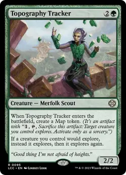 Topography Tracker Commander: The Lost Caverns of Ixalan MTG Magic - Image 1